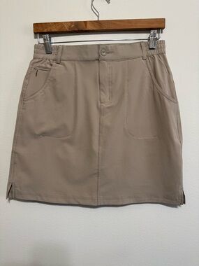 Tilley Beige Athletic Skort Small